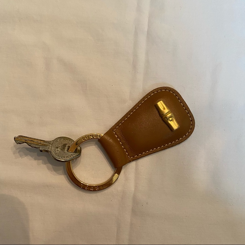 Longchamp key chain accessory